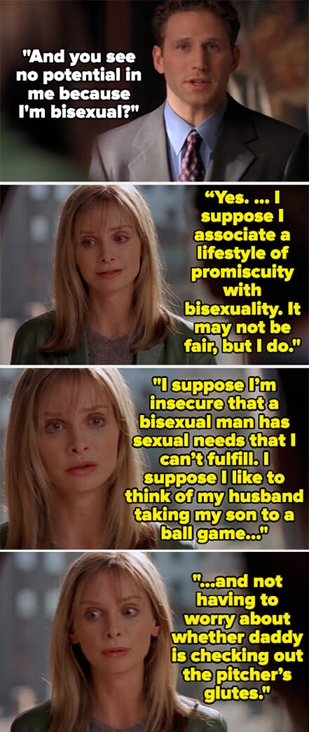 Screenshots from "Ally McBeal"