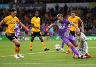 Harry Kane in action for Spurs