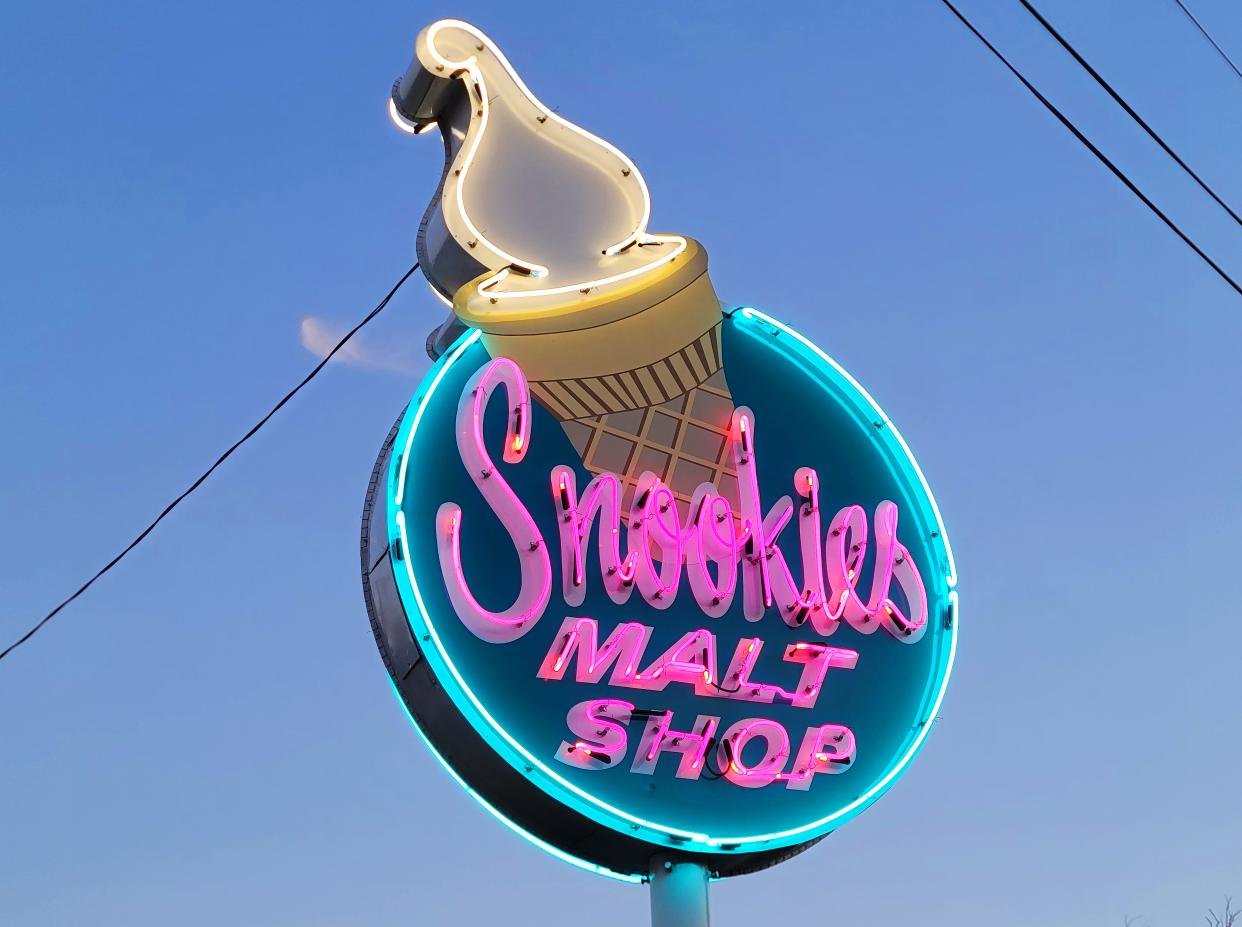 Snookies Malt Shop draws a crowd when it's open in the spring and summer in the Beaverdale neighborhood in Des Moines.