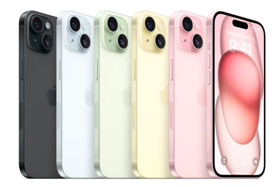 iphone 15 color options