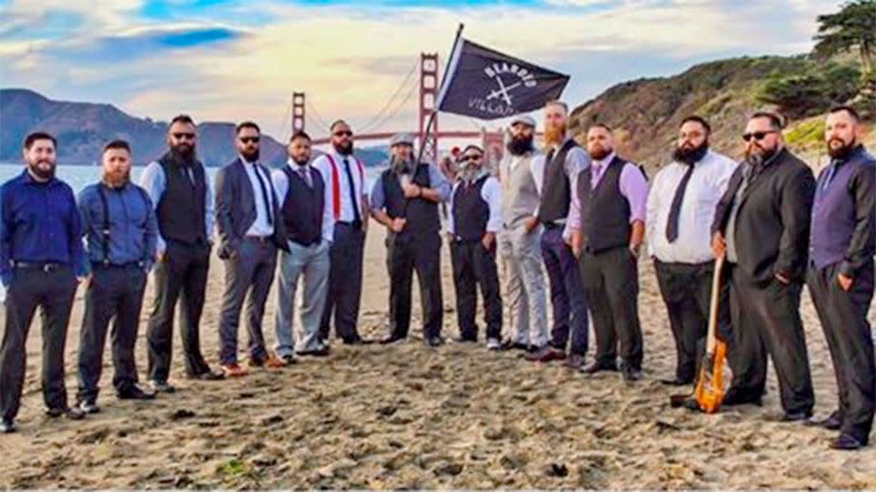 These hairy hipsters can be seen sporting their beards in San Francisco. Photo: Facebook