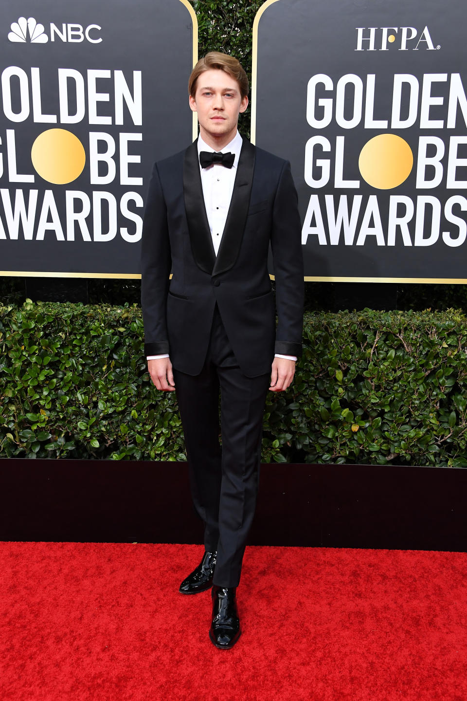 BEVERLY HILLS, CALIFORNIA - JANUARY 05: Joe Alwyn attends the 77th Annual Golden Globe Awards at The Beverly Hilton Hotel on January 05, 2020 in Beverly Hills, California. (Photo by Steve Granitz/WireImage)