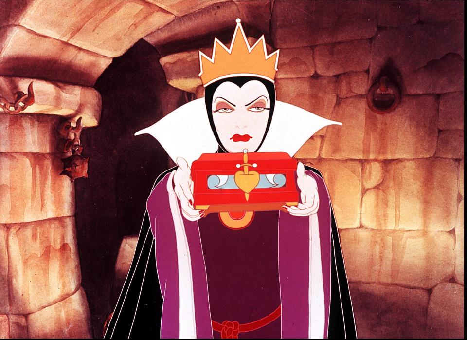 Gal Gadot stars in a live-action "Snow White" as the Evil Queen, seen here in the original 1937 Disney classic.