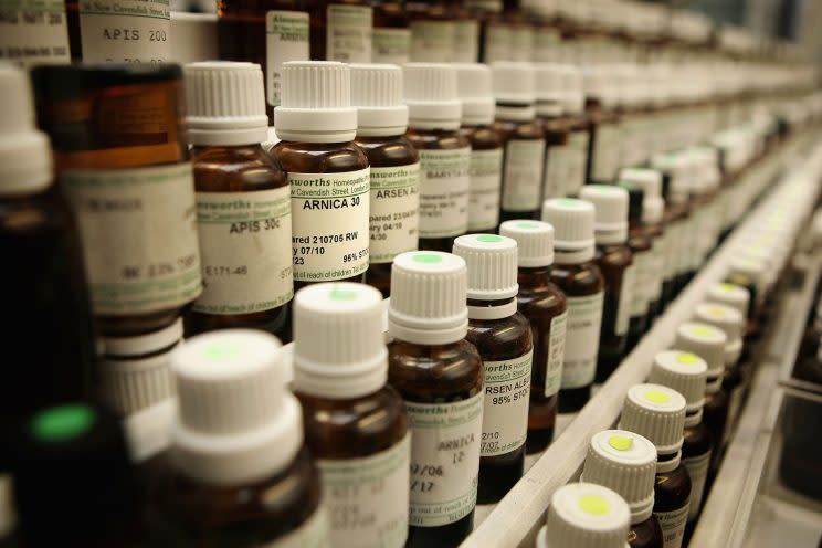 NHS boss calls homeopathic medicines 'absurd' (Getty Images)