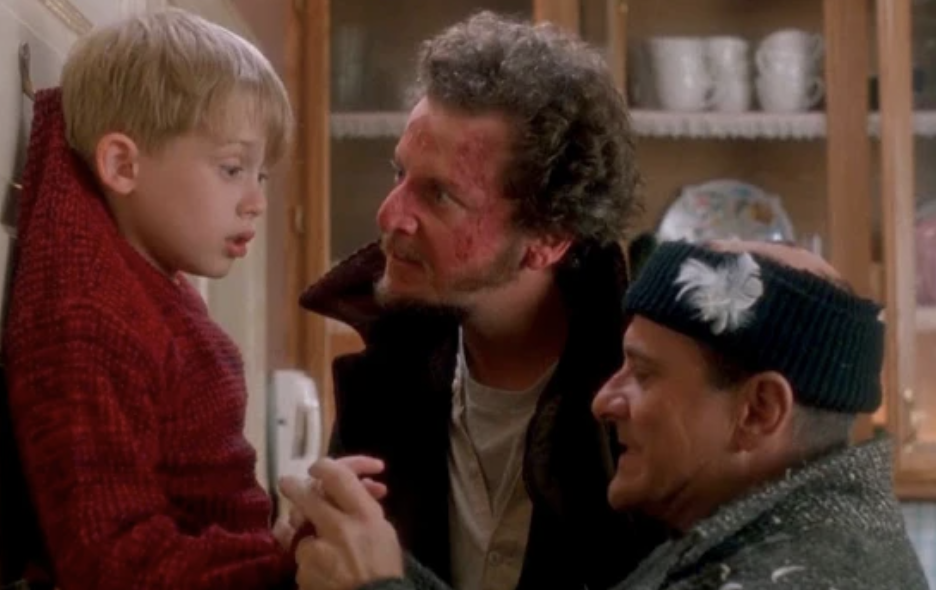 Screenshot from "Home Alone"