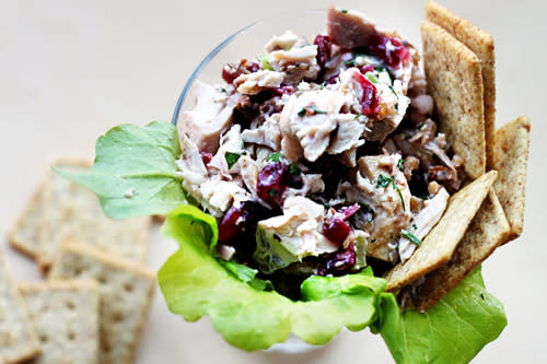 Cranberry-Walnut Chicken Salad