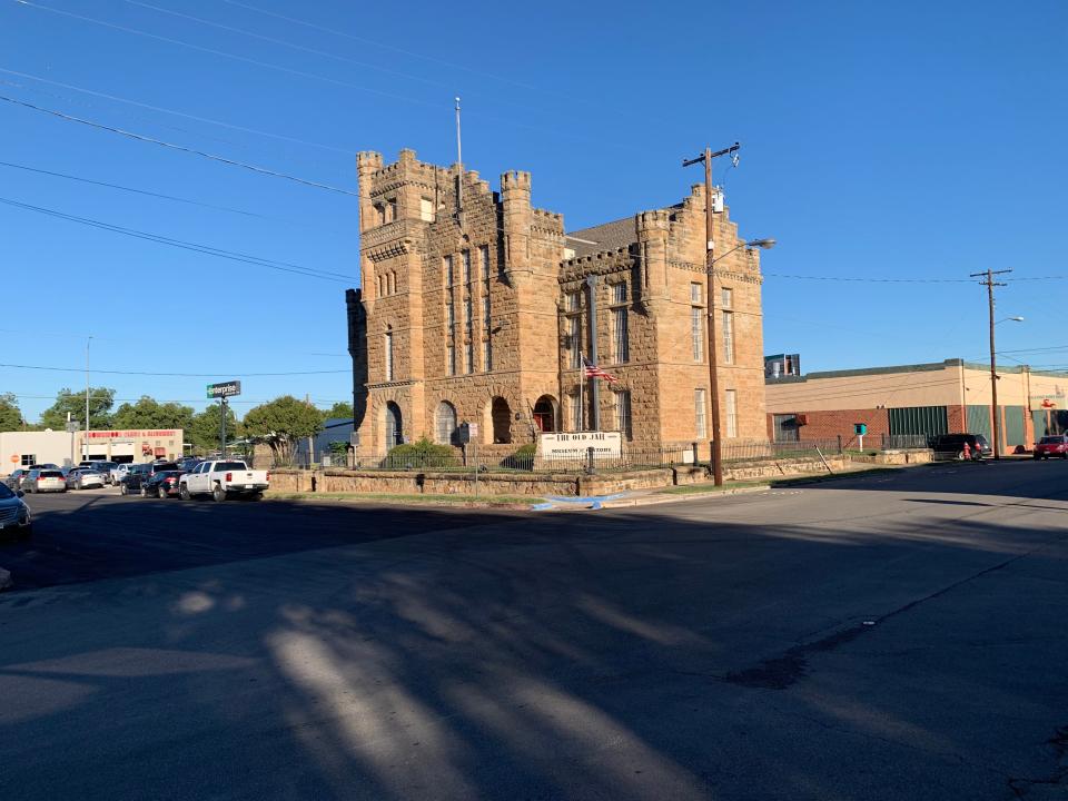 The Old Jail in Brownwood also serves as a history museum. It is built, like many Texas jails from that era, in what might be called the "Texas Castle" style.