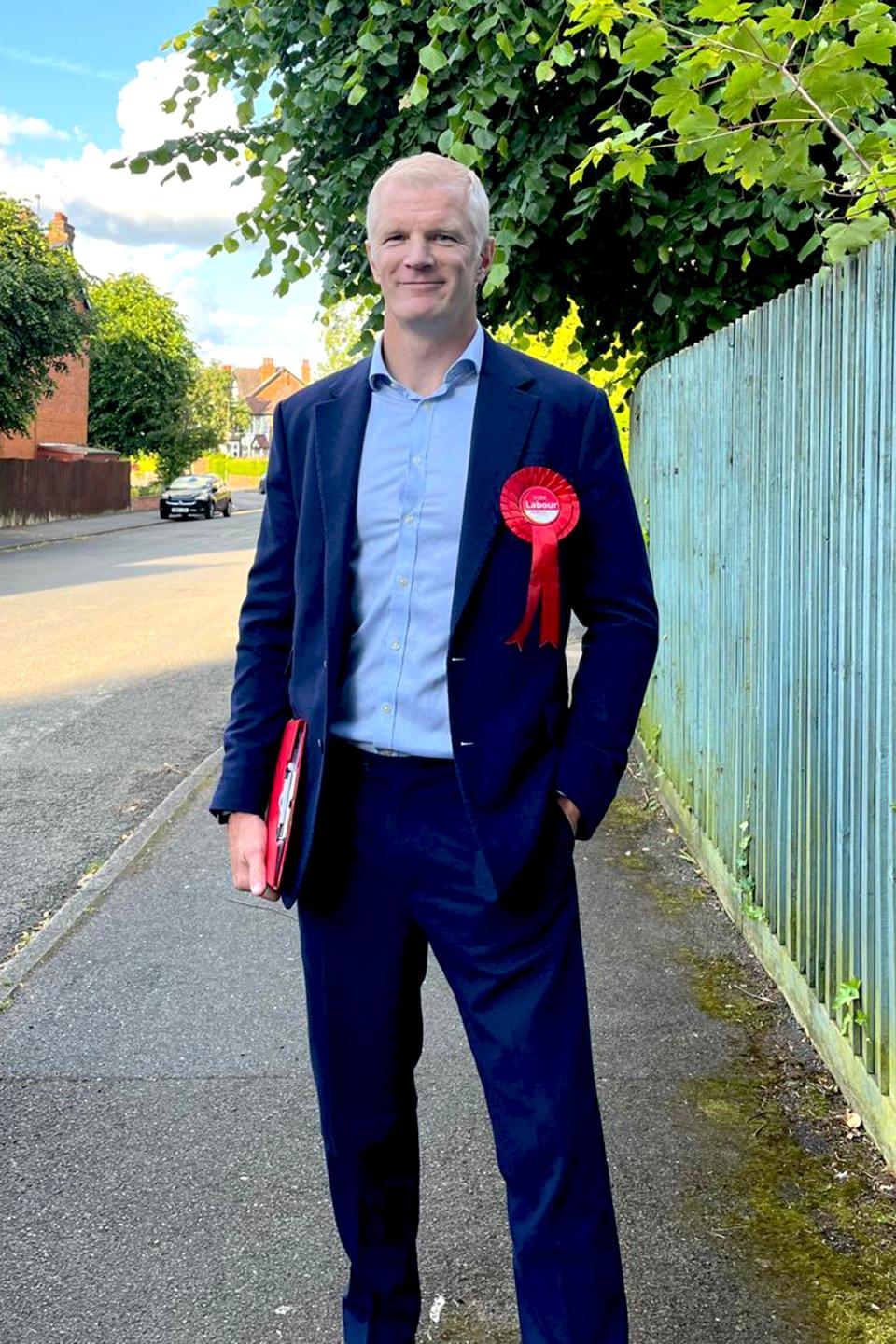 Carns says he decided to stand because ‘change is best delivered via the ballot box’ (Alistair Carns)