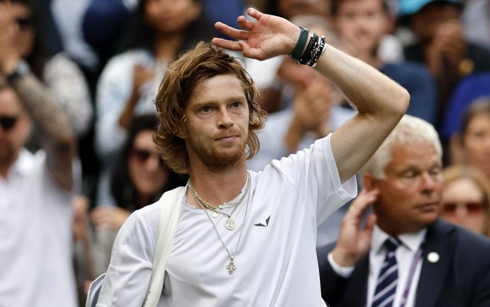 Andrey Rublev - Andrey Rublev: I don't deserve the support of the Wimbledon crowd because I'm Russian