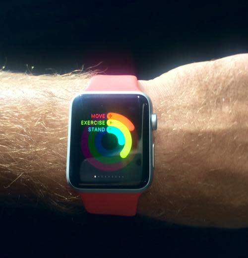 Activity app on an Apple Watch