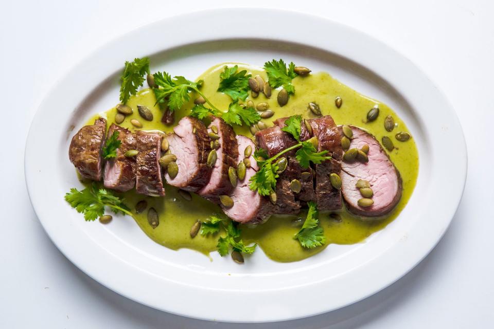 Green Curry Pork Tenderloin