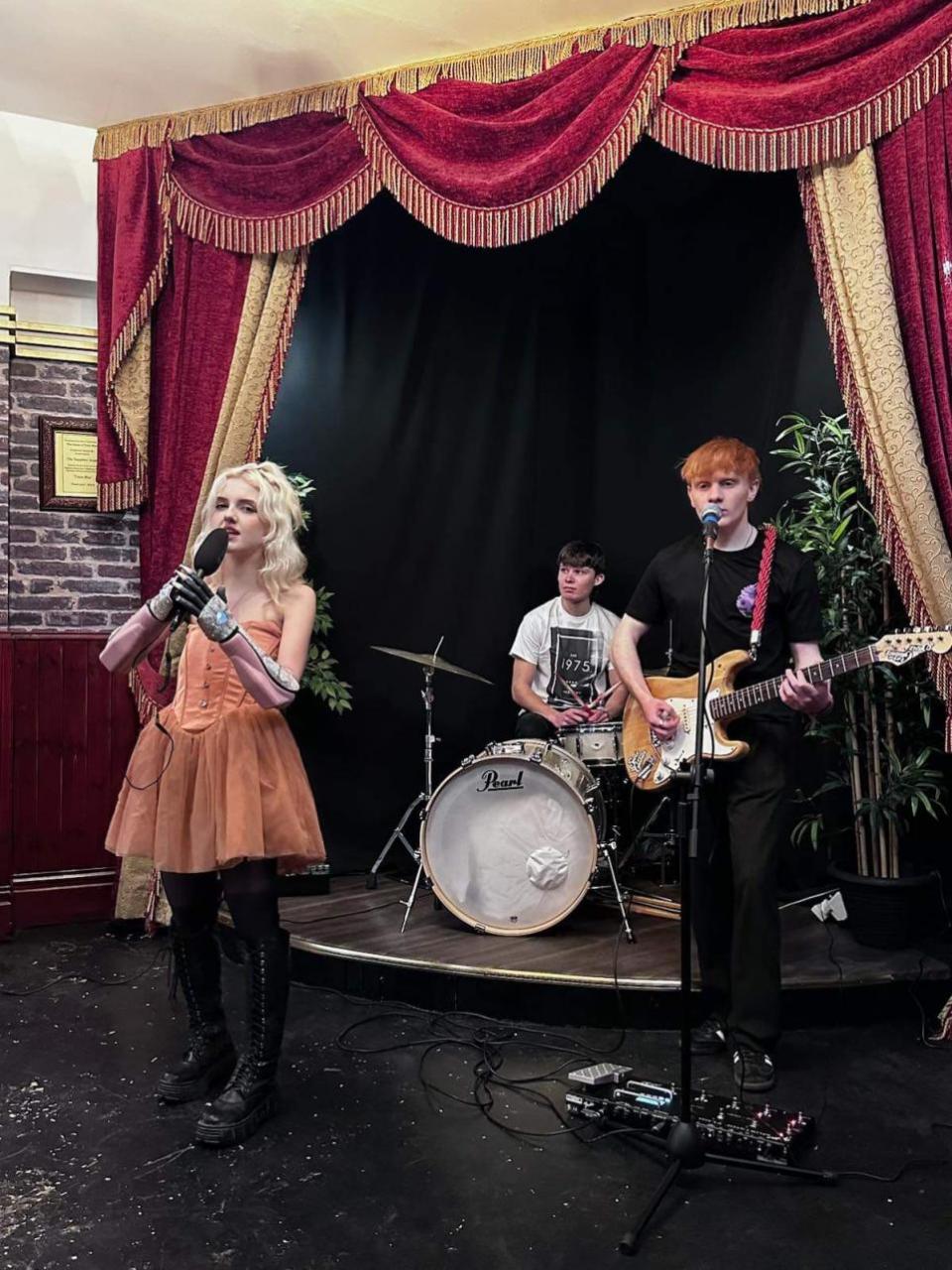 The Northern Echo: Tilly Lockey performing with her band.