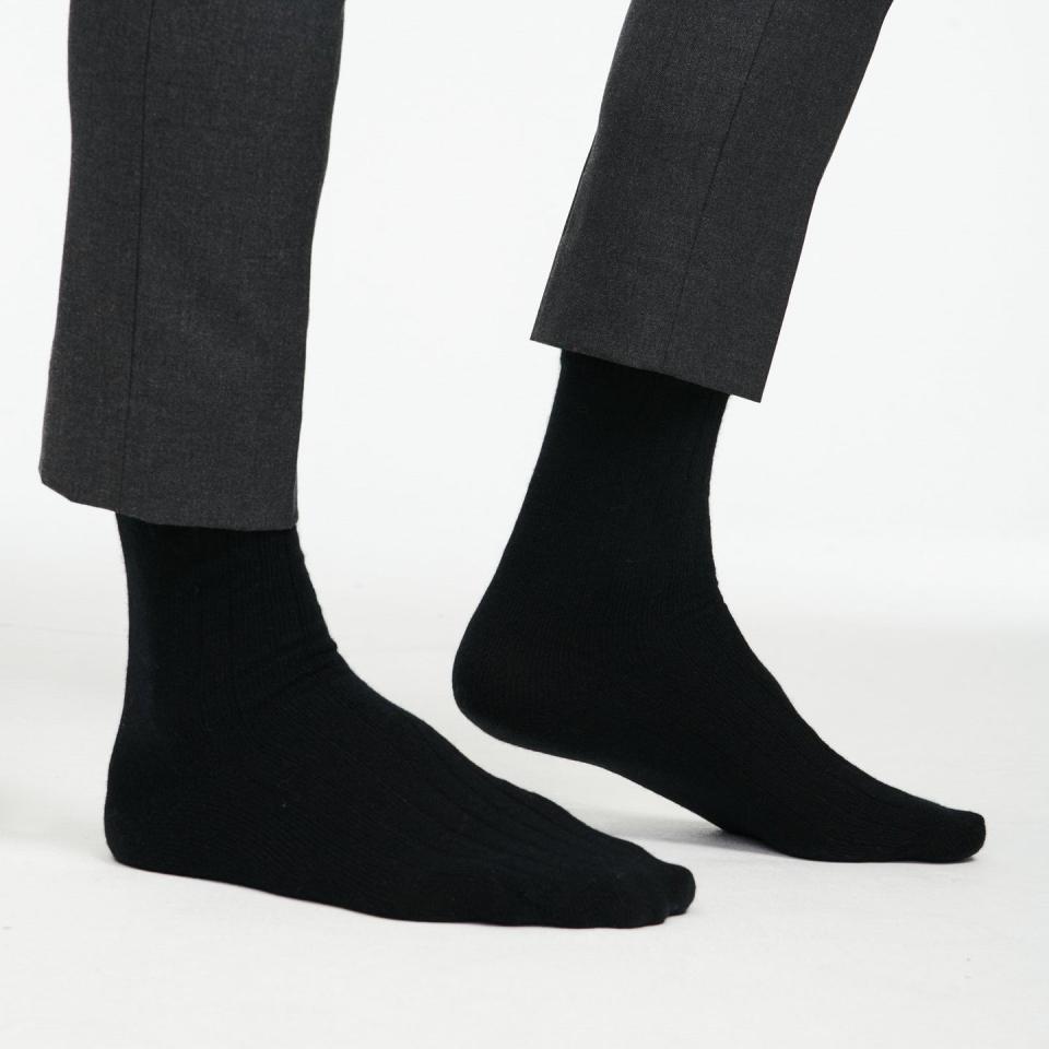 <p><a href="https://go.redirectingat.com?id=74968X1596630&url=https%3A%2F%2Fnaadam.co%2Fproducts%2Fcashmere-dress-socks&sref=https%3A%2F%2Fwww.townandcountrymag.com%2Fstyle%2Fmens-fashion%2Fg40835134%2Fbest-dress-socks%2F" rel="nofollow noopener" target="_blank" data-ylk="slk:Shop Now;elm:context_link;itc:0;sec:content-canvas" class="link ">Shop Now</a></p><p>Cashmere Dress Socks</p><p>naadam.co</p><p>$85.00</p>