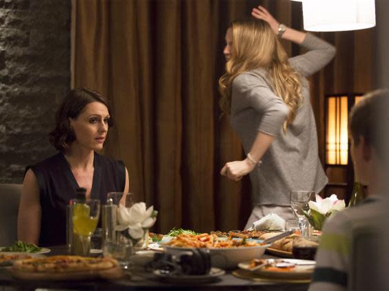 Making a meal of it: Suranne Jones and Jodie Comer in ‘Doctor Foster’ (BBC)