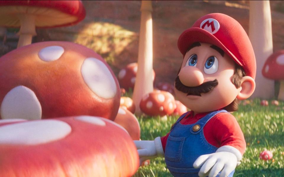 Mario, im neuen Film weitestgehend akzentfrei, wird in der englischen Originalfassung von Chris Pratt synchronisiert. (Bild: Nintendo and Universal Studios)