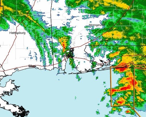 Tornado Warning issued for the western Florida Panhandle as Tropical Storm Francine moves further inland on September 12, 2024.