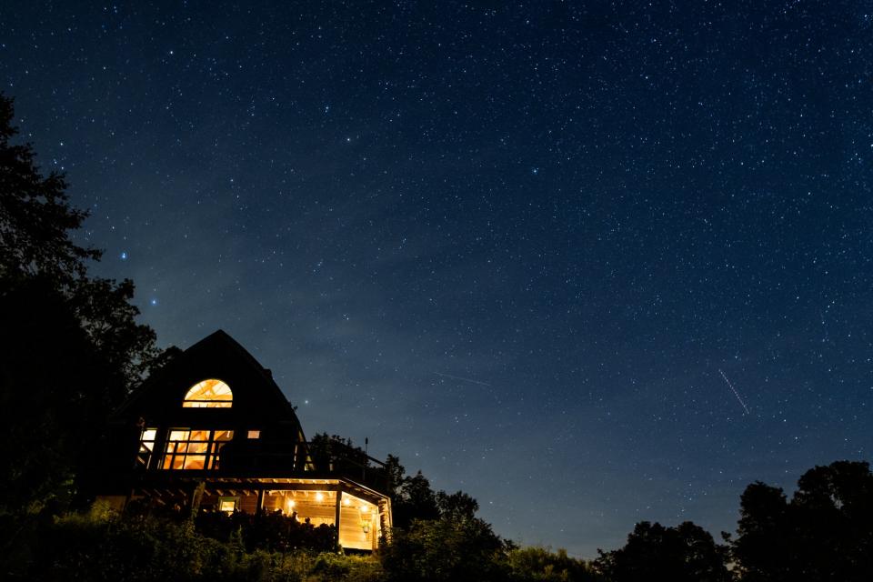 The Spring Hill House Airbnb in Starksboro, Vermont. It will be in the path of totality for the April 8, 2024 eclipse.