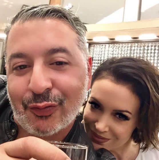 Alyssa Milano took to Twitter to support her friends. &lt;br /&gt;&lt;br /&gt;&quot;My best friend Alaa Mohammad Khaled is Muslim His parents were Palestinian refugees His brother is DJ Khaled RefugeesWelcome&quot;