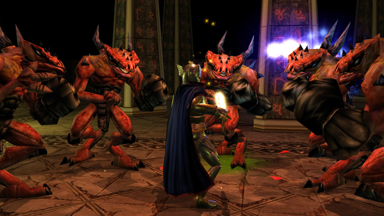  Red goblins in Neverwinter Nights. 