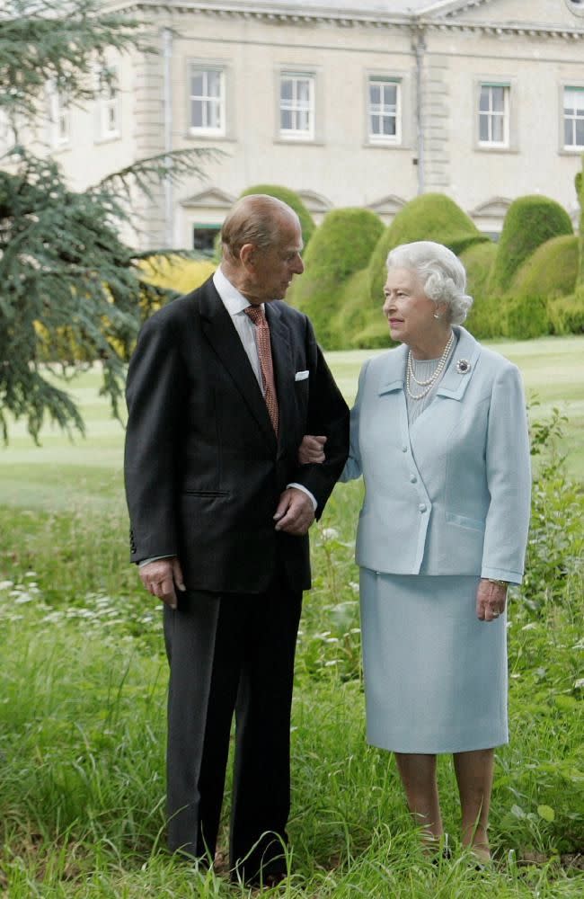 Prince Phillip attended church on Christmas Day without the Queen. Source: Supplied