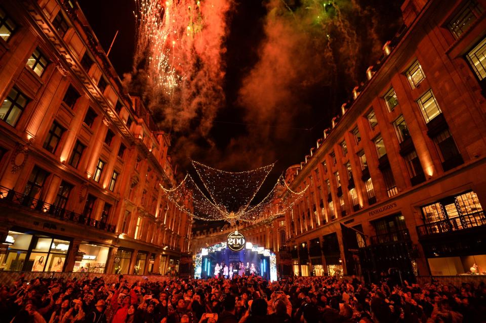 Regent Street Christmas lights (Getty Images)