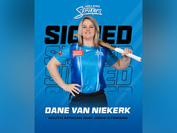 Adelaide Strikers sign Dane Van Niekerk (Photo/ Adelaide Strikers Twitter)