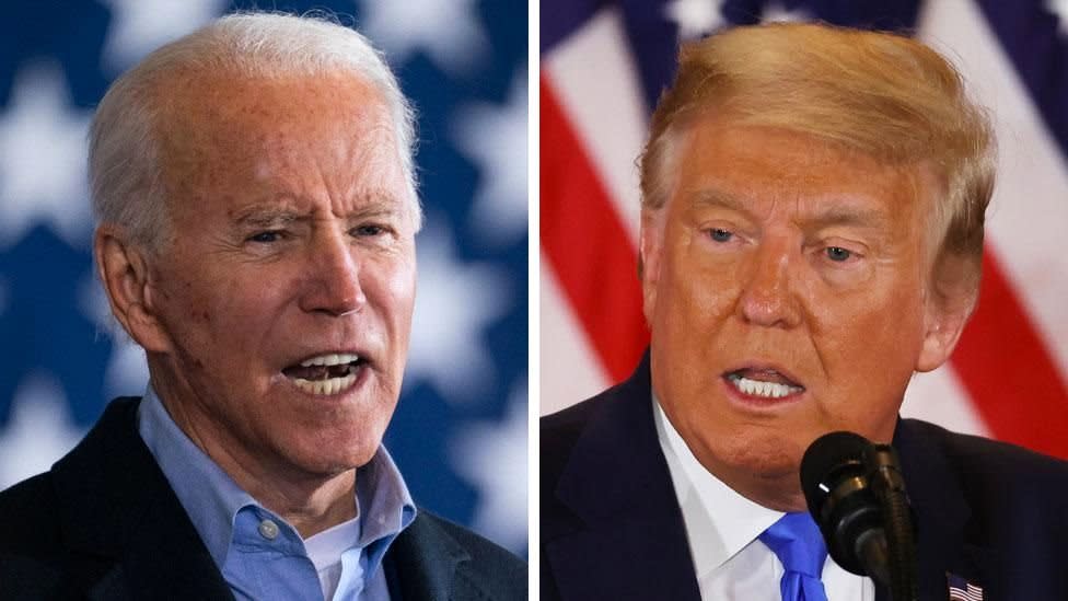 Joe Biden y Donald Trump