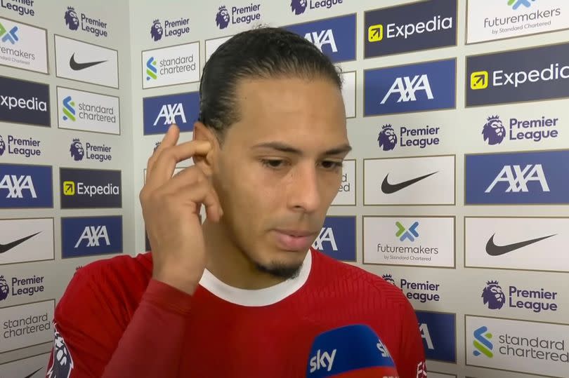 Virgil van Dijk has addressed his Liverpool contract situation