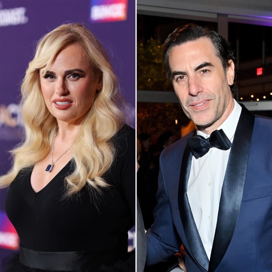 Rebel Wilson and Sacha Baron Cohen 532