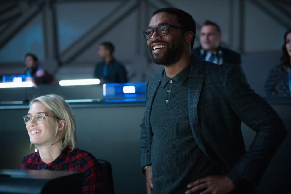 The Martian: Mackenzie Davis and Chiwetel Ejiofor