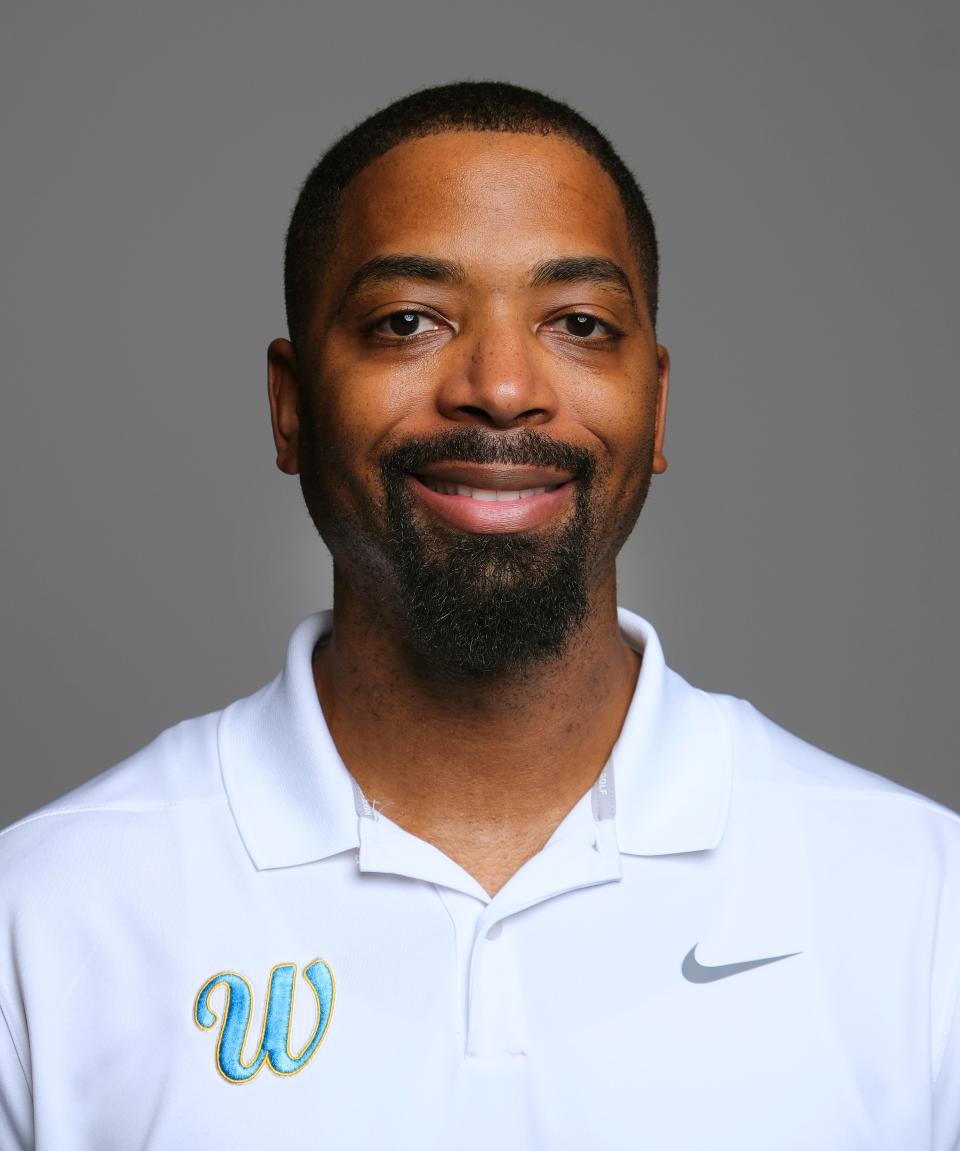 High School Girls Basketball Super 5, Coach of the Year, Ja'Ron Jefferson, Putnam City West, Monday, April 1, 2024.