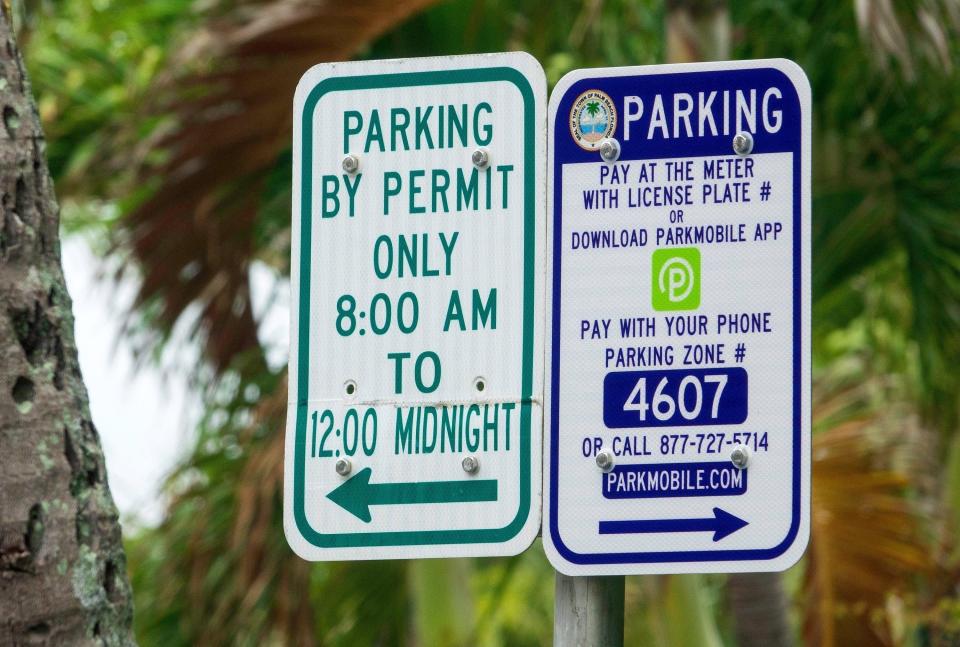 Improved signage was one of the recommendations before the Business and Administrative Committee to improve parking in town.