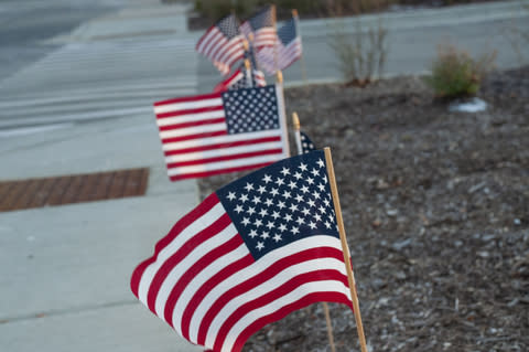 In honor of Independence Day, Walgreens will offer a 20 percent discount to all veterans, active-duty military personnel and their immediate family members. (Photo: Business Wire)