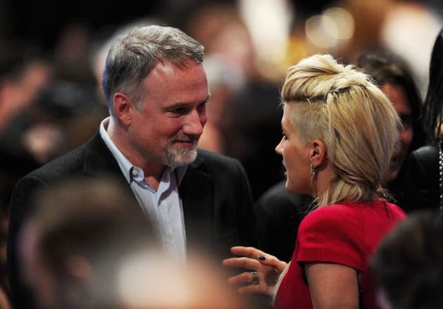 David Fincher and Summerville at the 2012 Costume Designers Guild Awards.