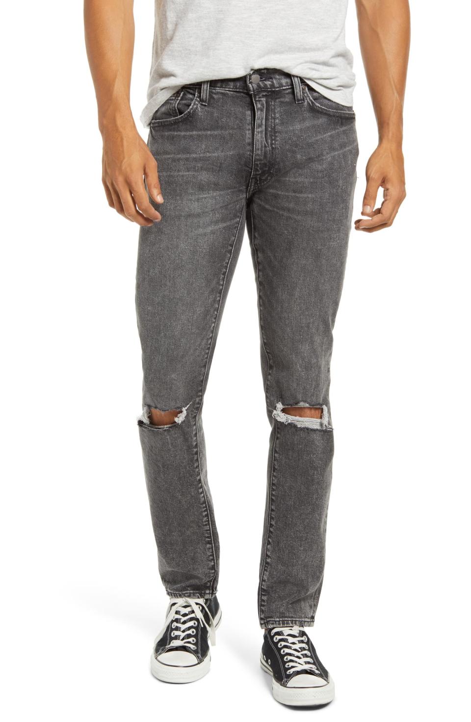 Levi’s Men’s 511 Ripped Slim Fit Jeans. Image via Nordstrom.