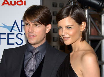 Tom Cruise and Katie Holmes at the AFI Fest opening night gala presentaion of United Artists' Lions for Lambs