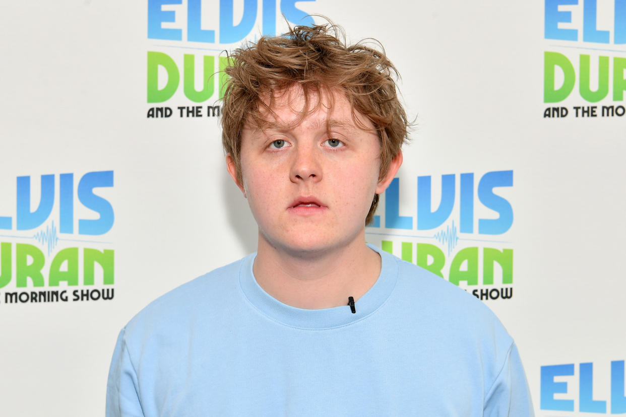 NEW YORK, NEW YORK - JUNE 06: Lewis Capaldi visits "Elvis Duran and the Z100 Morning Show" at Z100 Studio on June 06, 2019 in New York City. (Photo by Dia Dipasupil/Getty Images)