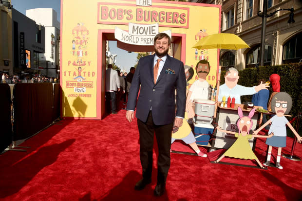 Eugene Mirman attends the world premiere of 20th Century Studios' "The Bobs Burgers Movie" at El Capitan Theatre in Hollywood on May 17, 2022.<p><a href="https://www.gettyimages.com/detail/1397835369" rel="nofollow noopener" target="_blank" data-ylk="slk:Alberto E. Rodriguez/Getty Images;elm:context_link;itc:0;sec:content-canvas" class="link ">Alberto E. Rodriguez/Getty Images</a></p>