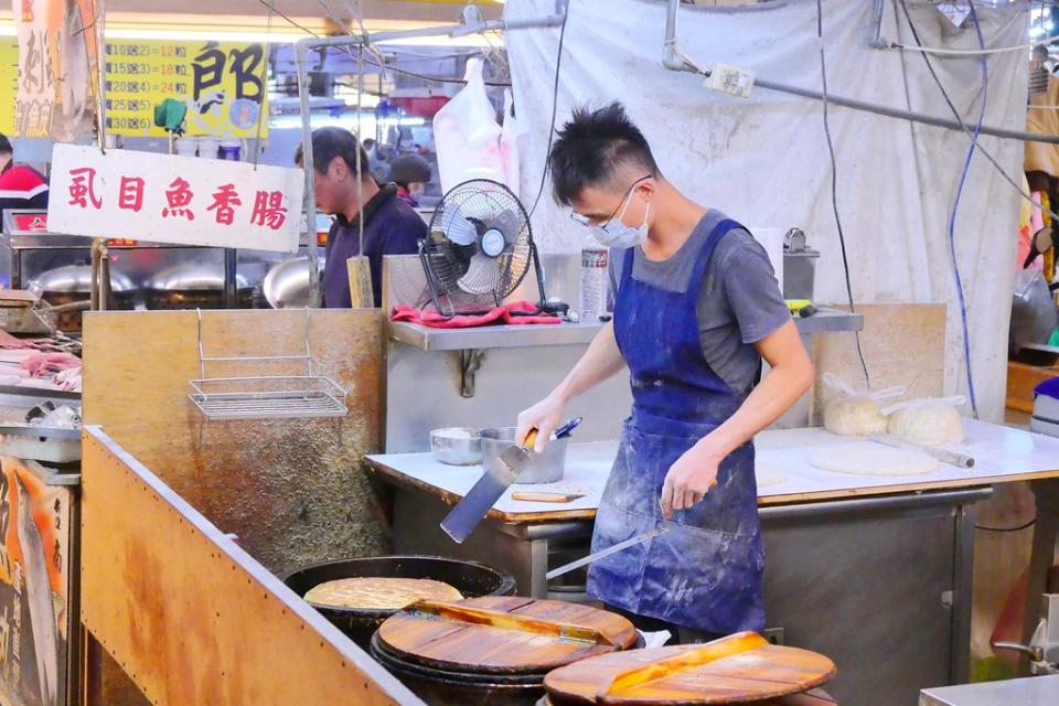 台中大里內新市場｜小食幷蔥小餅