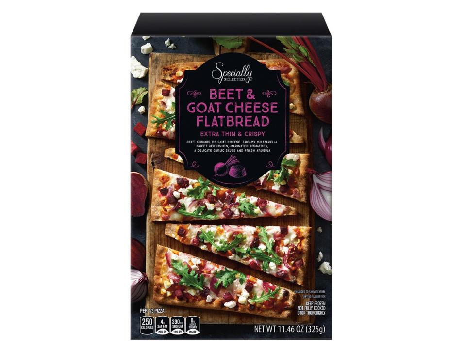 Specially Selected beet and goat-cheese flatbread