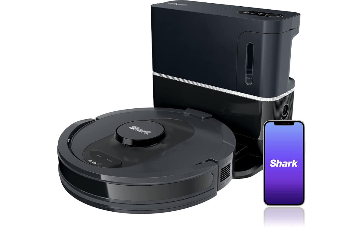 Shark's self-emptying robot vacuum with a 30-day capacity base is 45 percent off - engadget.com