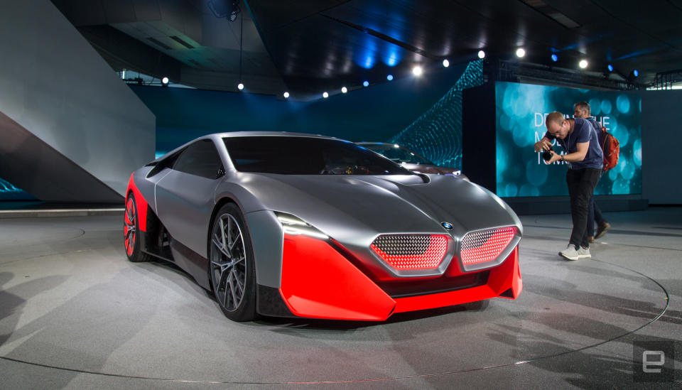 BMW Vision M Next concept unveil