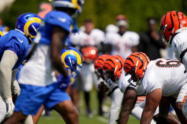 Bengals-Rams fight video features Aaron Donald tossed to ground