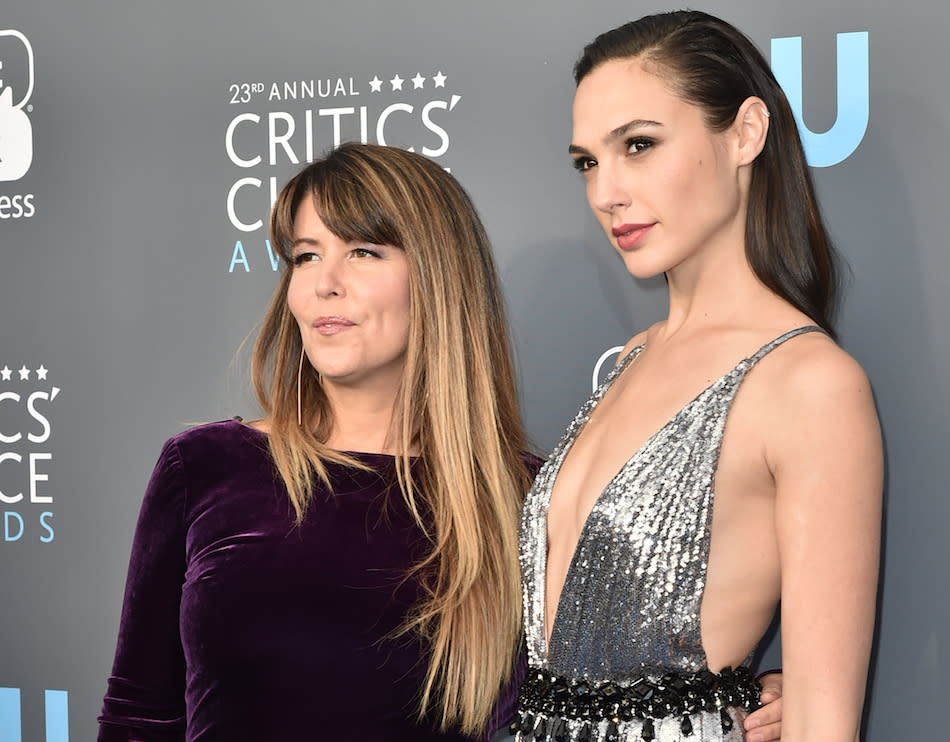 Gal Gadot and Patty Jenkins were the image of girl power on the 2018 Critics’ Choice Awards red carpet