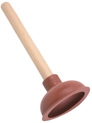 File photo of plunger (Thinkstock)