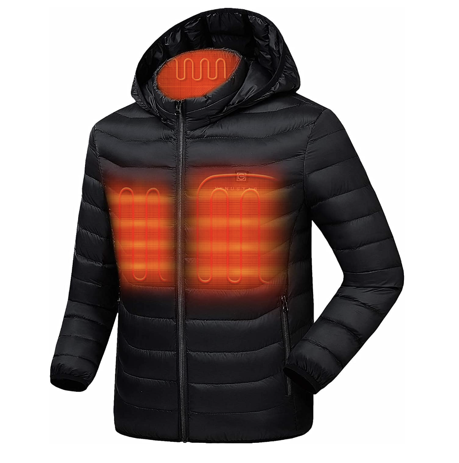 Venustas Heated Jacket with Battery Pack 5V (Unisex) (Photo via Amazon)