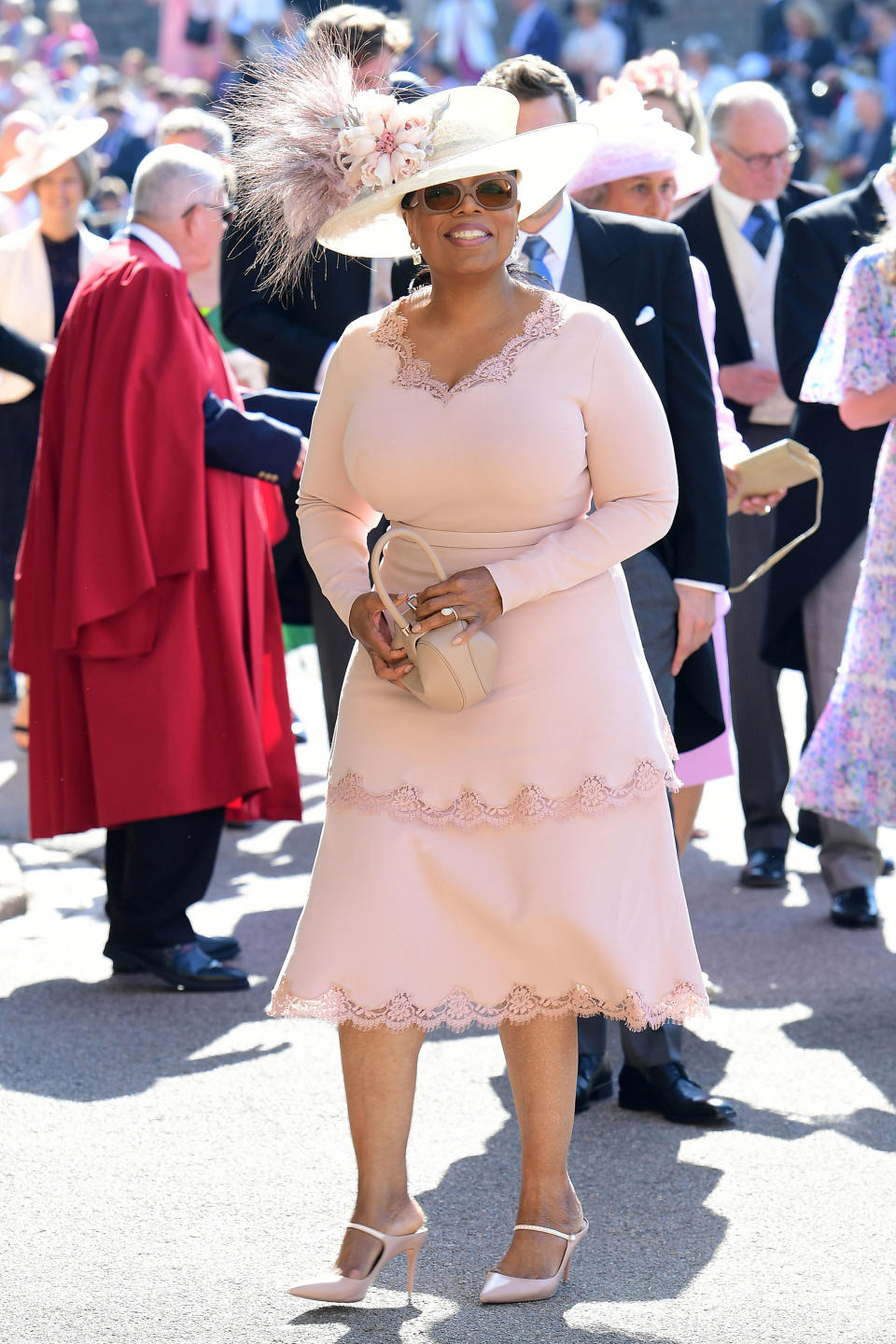 Oprah Winfrey attended the royal wedding last May. (Photo: Ian West – WPA Pool/Getty Images)