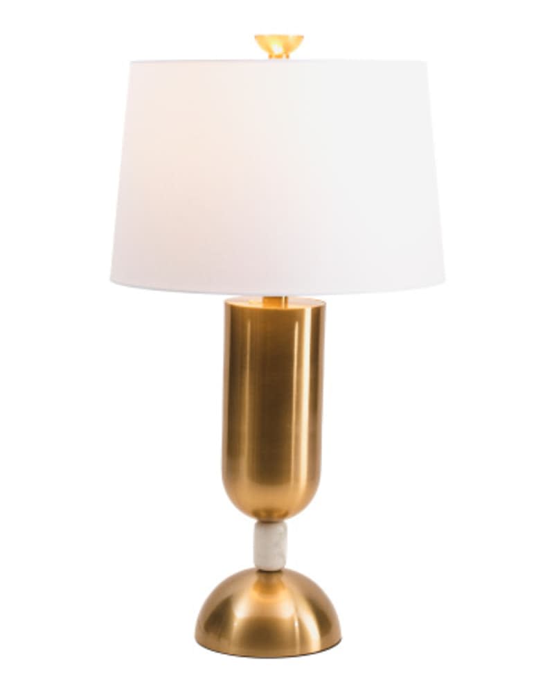 Soho Living Brass Table Lamp