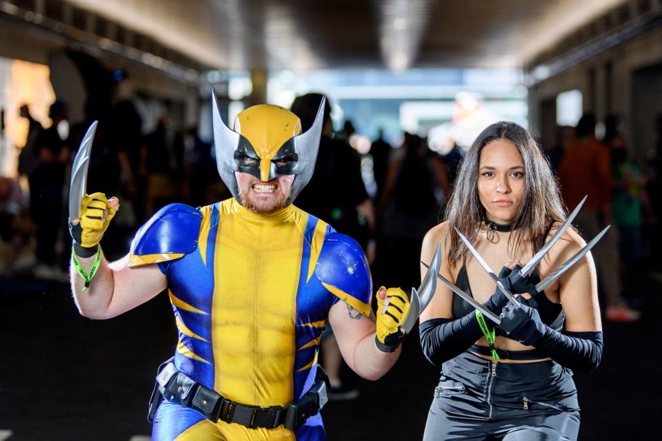 Wolverine aus "The X Men" hat ein Match bei Tinder gefunden. (Bild: Roy Rochlin/Getty Images)