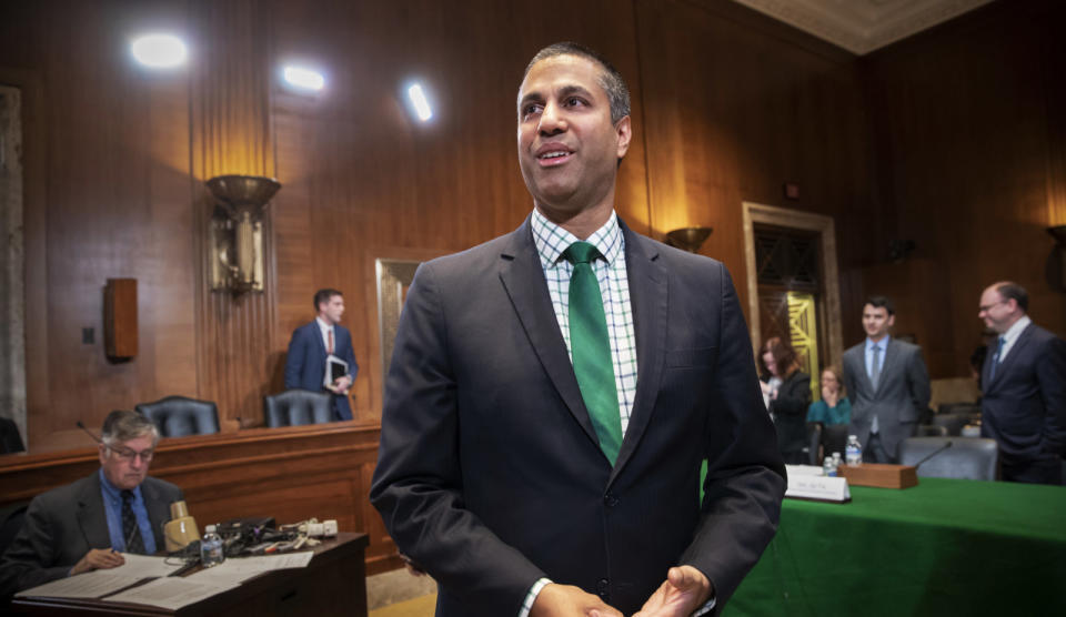 Federal Communications Commission Chairman Ajit Pai has admitted that around